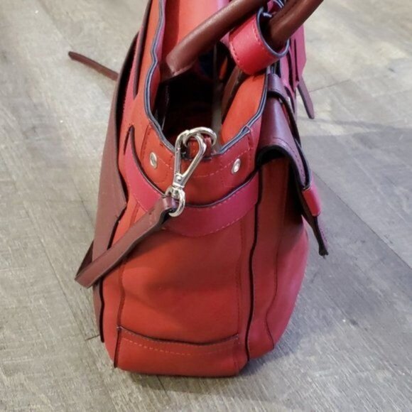 BAG Reed Krakoff Colorblock Red Shoulder HANDBAG Tote Crossbody WOMEN'S WOMAN'S - Picture 4 of 11